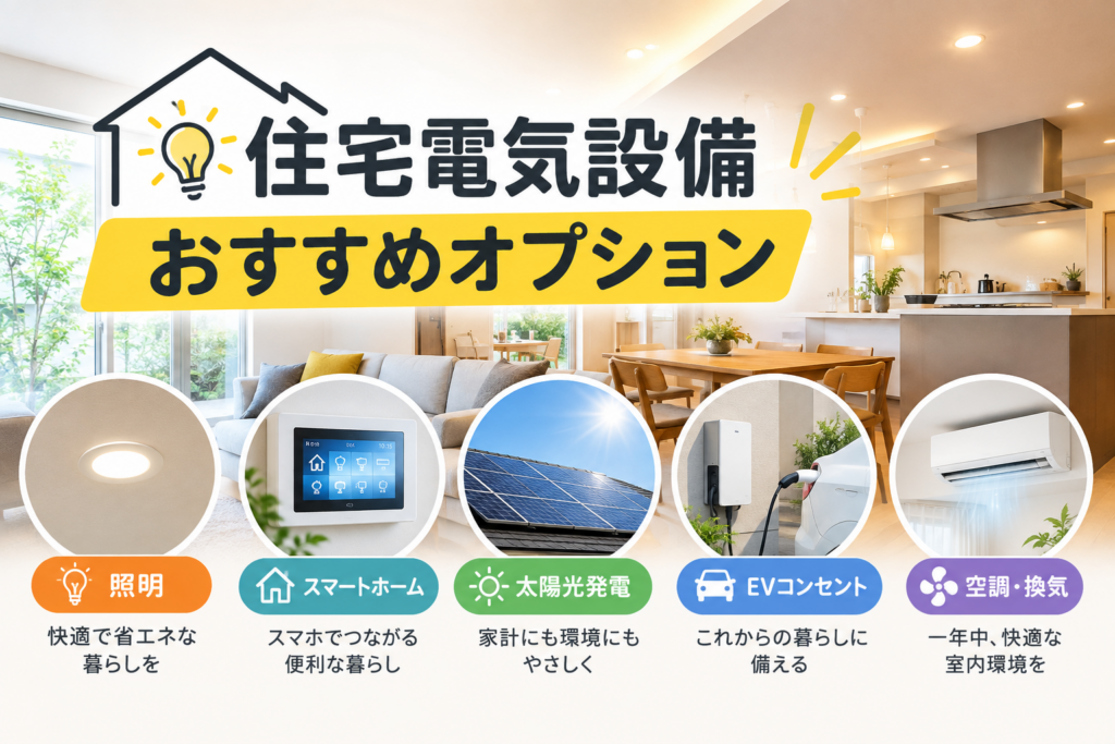 電気設備おすすめオプション