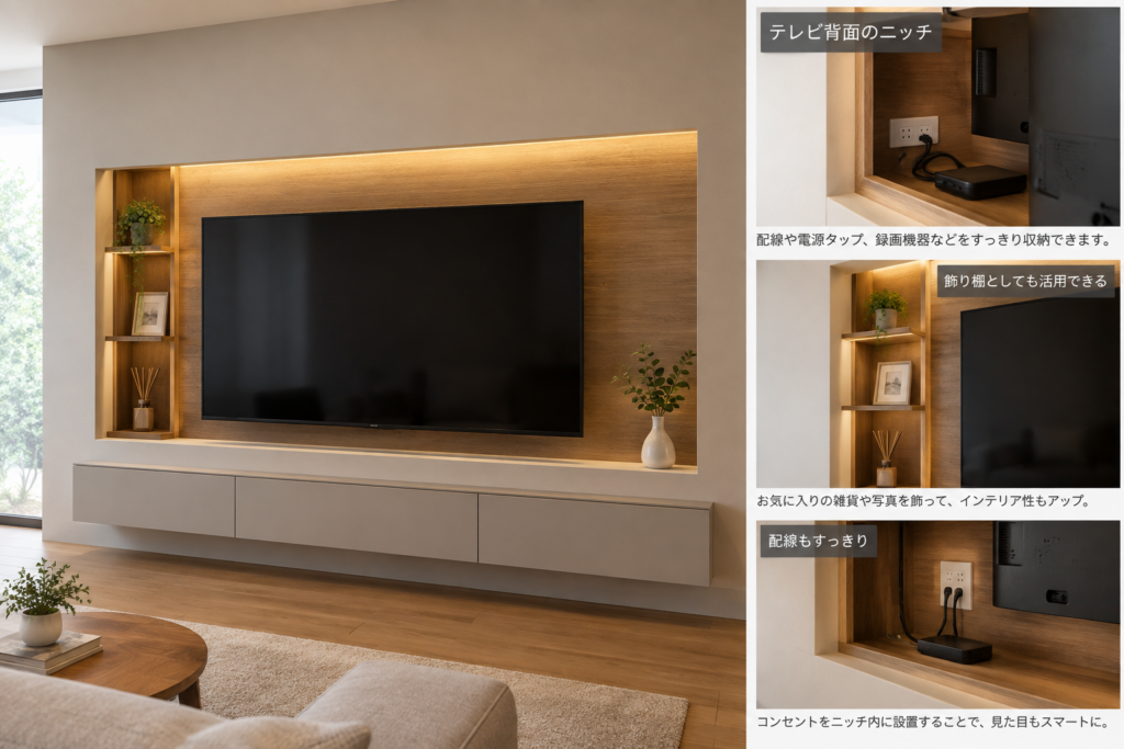 壁掛けTV