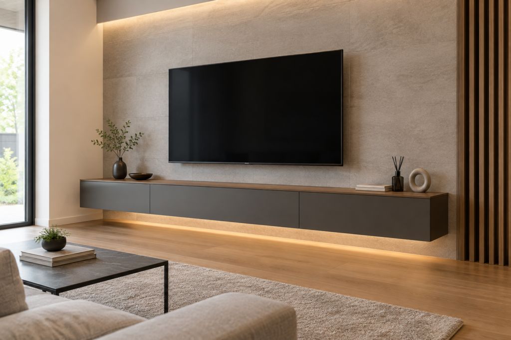 フロートテレビ収納