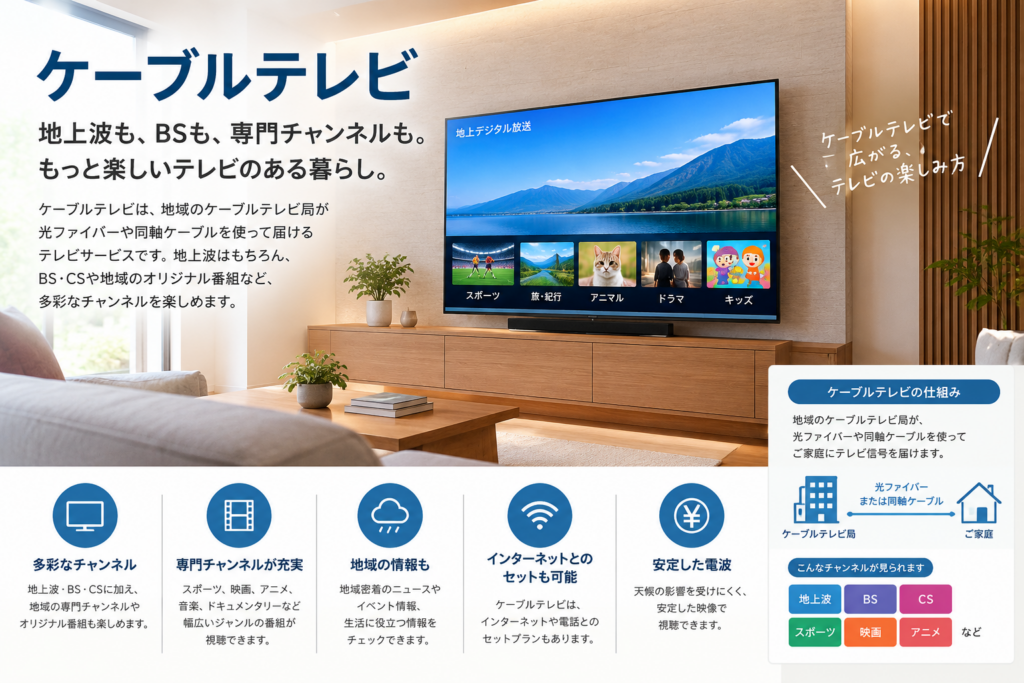 ケーブルテレビ