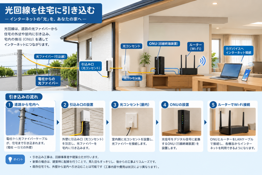 光回線　住宅